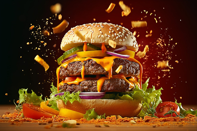 hamburguesa sencilla